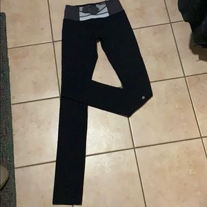 Lululemon straight leg yoga pants